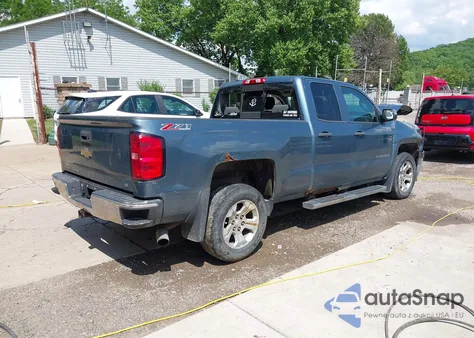 2014 Chevrolet Silverado 1500 2Lt из США, поврежденный, VIN 1GCVKREC6EZ112313